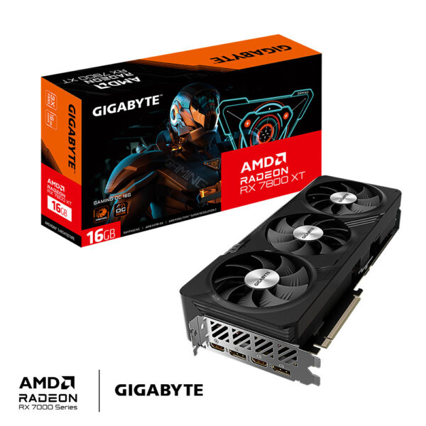 GIGABYTE AMD Radeon RX 7800 XT GAMING OC 16GB GDDR6 Graphic Card | GV-R78XTGAMING OC-16GD