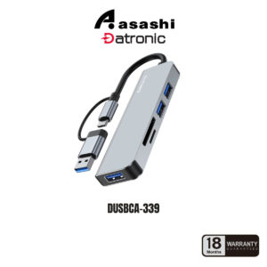 Datronic 2in1 USB-C & USB3.0 to USB3.0 / SD / TF / USB2.0 x 2 HUB DUSBCA-339 18month warranty