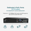 Tp-Link VIGI NVR1004H-4P VIGI 4 Channel PoE+ Network Video Recorder