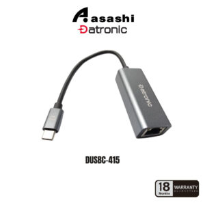 Datronic USB-C to RJ45 Gigabit Ethernet Adapter DUSBC-415 | 18months warranty