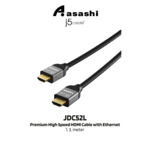 8650756e4e9ac25a94440b79bef72228-4.jpeg J5Create JDC52L10/JDC52L30 Premium High Speed HDMI®/™ Cable with Ethernet