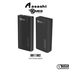 925ccdeac02f1e155fd309da276707cb.jpeg DMES DB1 2.4A 10000mAh DB2 2.4A 20000mAh Type C and Micro USB Input Fast Charging Powerbank with Over Charge Protection