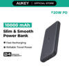 Aukey PB-N99 22.5W 10000mAh PD Fast Charge USB C Ultra Thin Power Bank