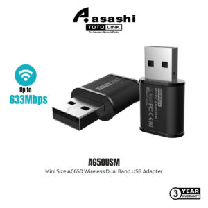 d493c35afd27f81ab975b95718f95062.jpeg Totolink A650USM Mini Size AC650 Wireless Dual Band USB Network Adapter For PC/Laptop