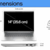 HP Probook 440 G11 Commercial Notebook-A5KE7PT-(Intel Core Ultra 7 processor 155U/16GB DDR5-5600(1 Extra Slot)/512GB SSD/14" FHD/Intel UHD Graphic/Windows 11 Pro/1Y/Backpack)