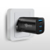 DMES DA8 65W PD+QC3.0 Super Fast Charger UK Plug Wall USB Type C Dual Ports For iPhone Samsung Huawei Xiaomi
