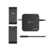 J5Create JUP25102F 102W GaN PD USBC 2-Port Charger with Changeable Plugs