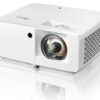 Optoma AZH360ST Short Throw Projector, 3600 Lumens, 300,000:1 Contrast Ratio, DuraCore LASER Full HD Resolution