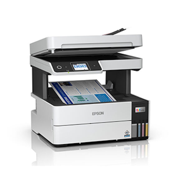 EPSON Eco Ink Tank L6490 A4 4-in-1 Wifi Pigment Colour Photo Printer ADF Duplex FAX Mobile Printer
