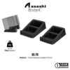 BRATECK BS-70 / BS-70M Series Medium Sized Tilted Desktop Speaker Stand - Brateck BS-70S / Brateck BS-70M Speaker Stand