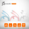 j5create JUCX18L18 USB-C | JUCX18L18C | JUCX18L18R 60W Ultra Soft Double-Braided Fast Charging Cable 1.8M Quick Charge