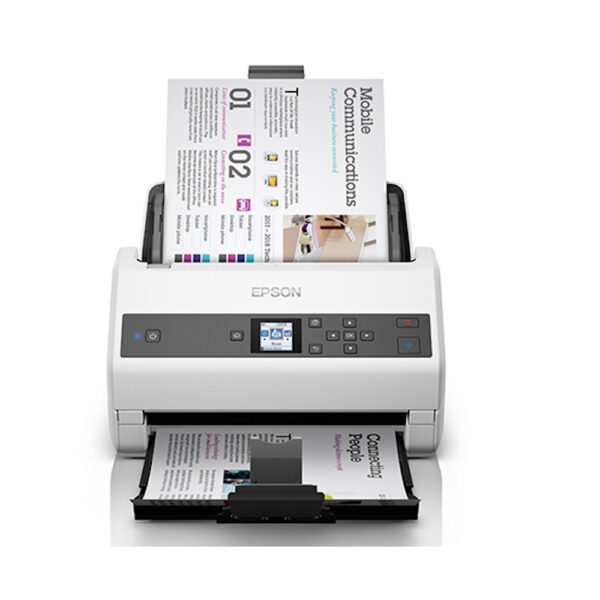 EPSON DS-870 Sheet Feed A4, Duplex, 65 ppm/ 130 ipm, 1200 dpi Scanner