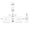 J5Create JUP3565CV 65W GaN USB-C 3-Port Traveler Pack Charger