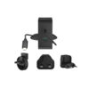 J5Create JUP25102F 102W GaN PD USBC 2-Port Charger with Changeable Plugs