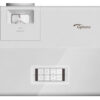 Optoma ZH507 DLP 5500 Lumens, 300,000:1 Contrast Ratio, DuraCore LASER Full HD Resolution, Full 3D supported, 2x HDMI, 1x VGA Input, Vertical Lens Shift, 4 Corner Adjustable, Laser Life up to 30,000 hours Projector