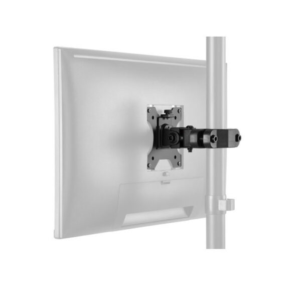Brateck LDA35-110 17” - 32”, Tilt +-30°, Swivel +-90°, Rotate 360°, Max 8kg Pole Mount Monitor Arm