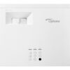 Optoma AZH360ST Short Throw Projector, 3600 Lumens, 300,000:1 Contrast Ratio, DuraCore LASER Full HD Resolution