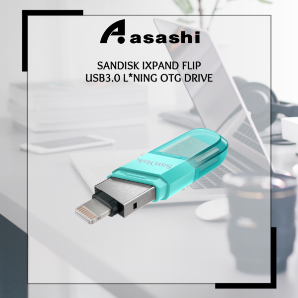 Sandisk Ixpand Flip USB3.0 Lightning OTG Drive