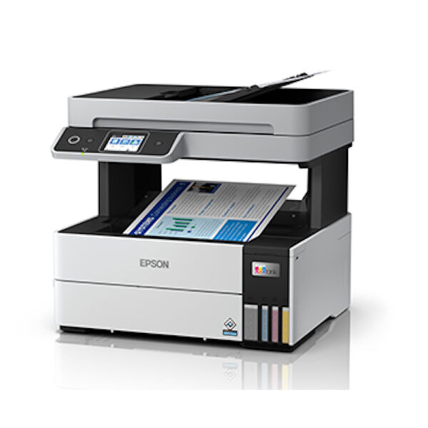 EPSON Eco Ink Tank L6490 A4 4-in-1 Wifi Pigment Colour Photo Printer ADF Duplex FAX Mobile Printer