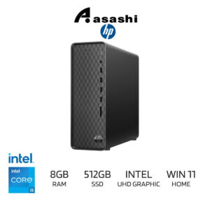 HP Slim S01-pF4016d Desktop PC-B7VW2PA - (Intel Core i5-14400/8GD4/512GB SSD/Intel UHD Graphic/WiFi+BT/USB KB & Mouse/Office H&S/Win11Home/3Yrs)