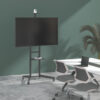 Brateck T1040T Versatile & Compact Steel TV Cart with top and centre shelf for 37”-70” TVs Up to 50kg - Brateck TV Stand