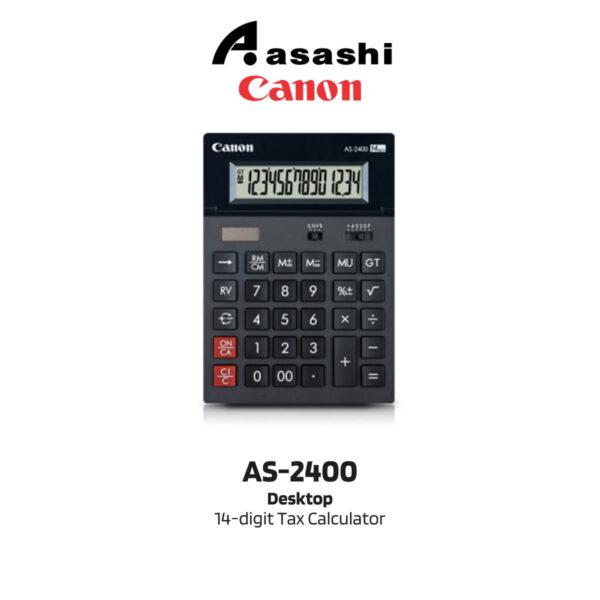 Canon AS-2400 14 Digit Calculator