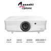 Optoma ZK507-W 5000 Lumens, 300,000:1 Contrast Ratio, LASER 4K UHD 2160p, Full 3D supported, HDR Compatible, HDMI v2.0, / MHL 2.1, HDMI 1.4a, Vertical Lens Shift, Laser Life up to 20,000 hours, Projector