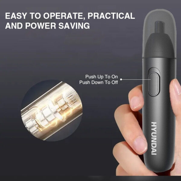 HYUNDAI Portable Electric Rechargeable Nose Hair Trimmer FC-032 FC-052