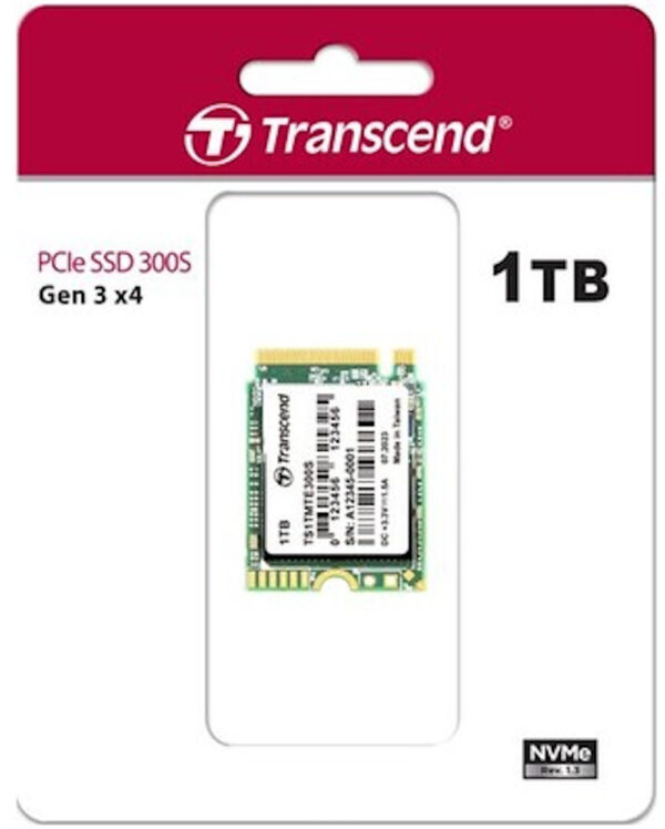 Transcend MTE300S 256GB / 512GB / 1TB M.2 2230 PCIE Gen3 x4 NVMe SSD