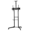 Brateck T1040T Versatile & Compact Steel TV Cart with top and centre shelf for 37”-70” TVs Up to 50kg - Brateck TV Stand