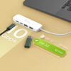 9f3880335ebf15c1a36172b9e015b66c.jpeg J5Create JCH342EW / JCH342 USB-C to 4-Port Type-C & Type-A Gen 2 Hub - White