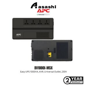 APC BV1000I-MSX EASY UPS BV 1000VA, AVR, Universal Outlet, 230V