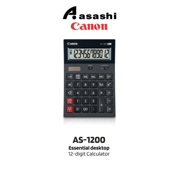 Canon AS-1200 Desktop (12 Digits) Calculator