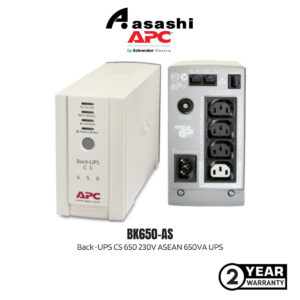 APC BK650-AS BACK-UPS CS 650 230V ASEAN 650VA UPS