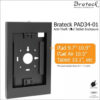 Brateck PAD34-01 Anti-Theft i-4ad Tablet Wall Mount Enclosure - Tablet Stand Enclosure