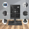 Brateck PAD34-03 Anti-Theft Tablet Kiosk, Locking Countertop Tablet Enclosure