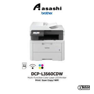 Brother DCP-L3560CDW Color Laser LED Printer (Print up to27ppm/Scan/Copy/Duplex/Wireless/ADF/3 Yrs Warranty)