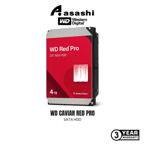 cc08d22d8ec7b2ee56e2de55c7df774e.jpeg Western Digital WD 4TB Caviar Red Pro 3.5" Int HDD WD4005FFBX 256MB 3 Yrs Warranty