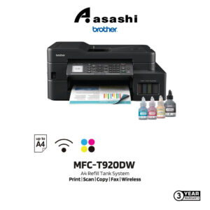 Brother MFC-T920DW AIO Duplex With Wireless Ink Tank Printer