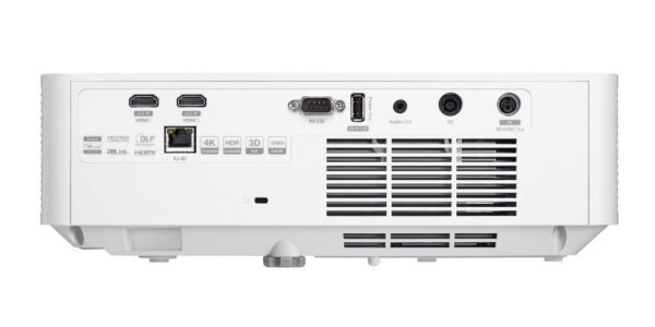 Optoma AZH430-UST Ultra Short Throw Projector, 4000 Lumens, 300,000:1 Contrast Ratio, DuraCore LASER Full HD