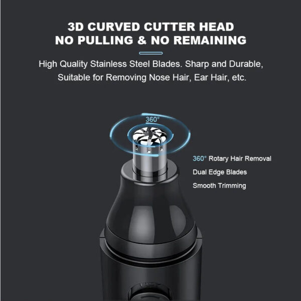 HYUNDAI Portable Electric Rechargeable Nose Hair Trimmer FC-032 FC-052
