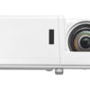 Optoma ZH406ST-W Short Throw Projector, 4000 Lumens, 300,000:1 Contrast Ratio, DuraCore LASER Full HD
