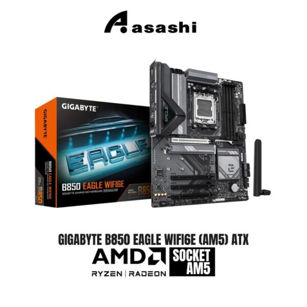 GIGABYTE B850 EAGLE WIFI6E (AM5) ATX Motherboard
