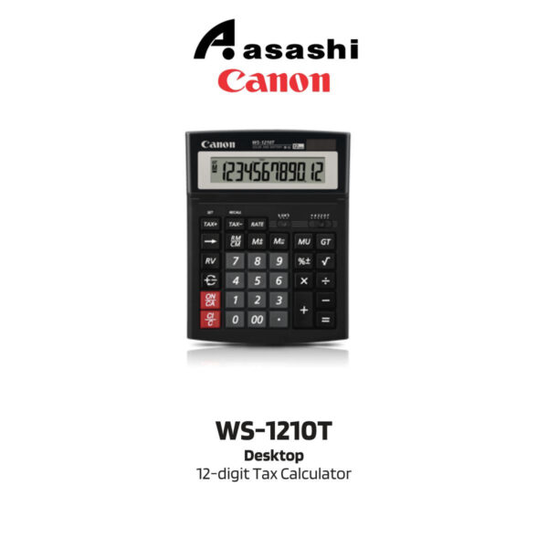 Canon WS-1210T 12 Digit Tax Calculator