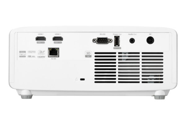 Optoma AZW500 5000 Lumens, 300,000:1 Contrast Ratio, DuraCore LASER WXGA Resolution, Full 3D supported, 2x HDMI, RS-232, RJ-45, Audio Out, Laser Life up to 30,000 hours, Projector