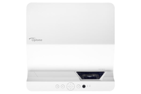Optoma AZH430-UST Ultra Short Throw Projector, 4000 Lumens, 300,000:1 Contrast Ratio, DuraCore LASER Full HD