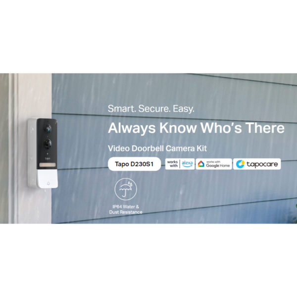 Tp-Link Tapo D230S1 Tapo Smart Battery Video Doorbell