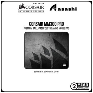 163d8afa60d7d8bc0d03dc18f3104875.jpeg Corsair MM300 Pro Premium Spill-Proof Cloth Gaming Mouse Pad - Medium/ Extended ( CH-9413631-WW / CH-9413641-WW )