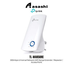 Tp-Link TL-WA850RE 300mbps Universal Network Wifi Range Extender / Repeater / Access Point