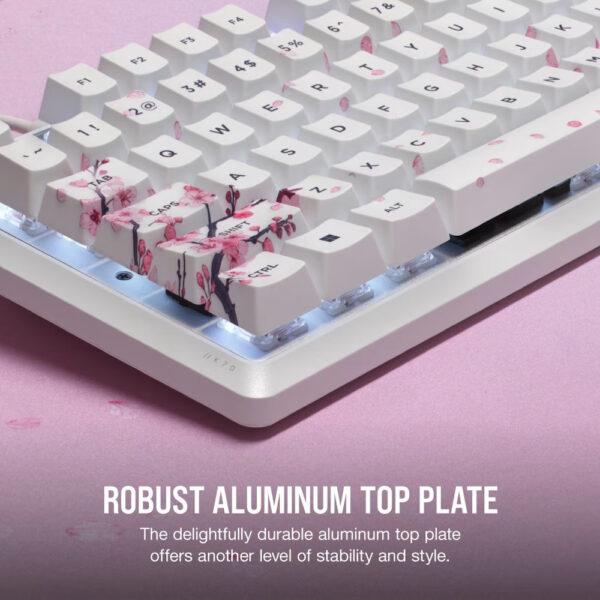 2d4193cac2901390a770e46354364a91.jpeg CORSAIR K70 CORE SE RGB Mechanical Gaming Keyboard – Cherry Blossom (Limited Edition)